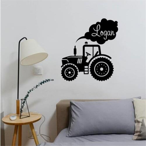 Personalized Name Cute Kawaii Stickers Wall Sticker For Kids Room Decoration Bedroom Decor Wallpaper Vinyl Decals ph211