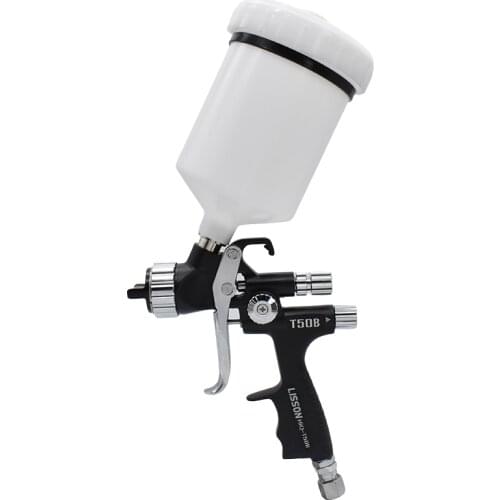 Professional car spray gun air spray gun manual spray gun 1.3mm 600cc paint mixing cup spray gun adapter high quality spray tool