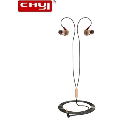 Wire Earphones In-Ear Headphones with Stereo Bass Sports Headset Earbuds with Mic Call For Samsung iPhone Huawei Wired Earphone