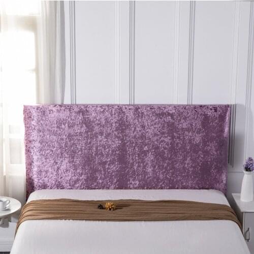 Luxury Euro bed head cover all-inclusive bed headboard cover solid head board covers bed back protector for Home bedroom sets