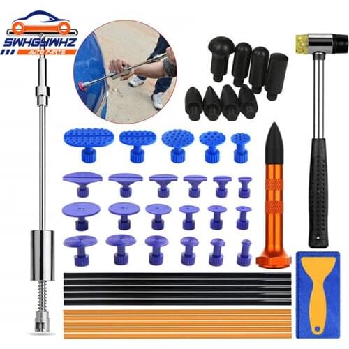 Hand tools paintless dent repair tools Dent Repair Kit Car Dent Puller with Glue Puller Tabs Removal Kits for Vehicle Car Auto