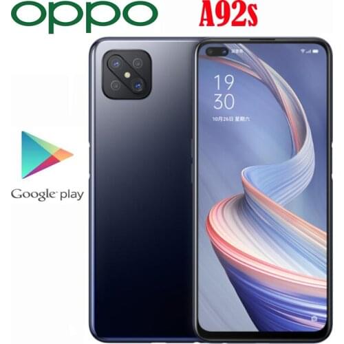 Original Official New Oppo A92S 5G Cell Phone Octa Core MTK6873V 6G RAM 128G ROM 6.57inch LCD 2400x1080P 48MP Camera 4000Mah