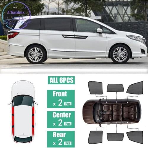 For Honda ELYSION 2016-2018 Window Sunshade UV Protection Ray Blocking Mesh Laser Block Black Net Yarn