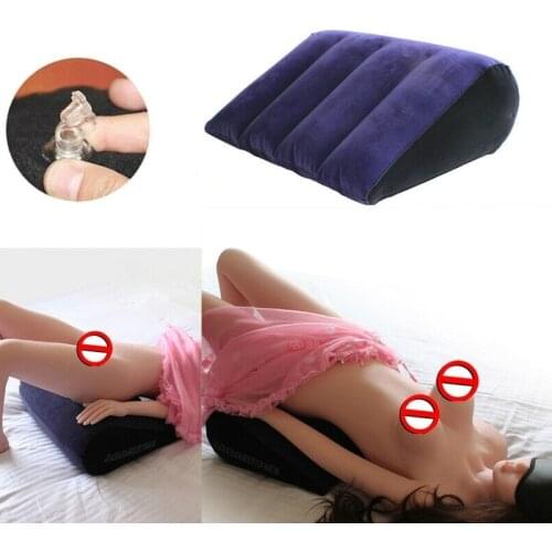 SWT 2021 Hot sale Game Toy Magic Cushion Triangle PositionNewest Fashion Inflatable Sex Pillow Magic Toys