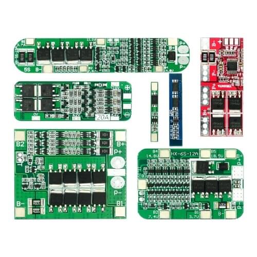 1S 2S 3S 4S 3A 20A 30A Li-ion Lithium Battery 18650 Charger PCB BMS Protection Board For Drill Motor Lipo Cell Module