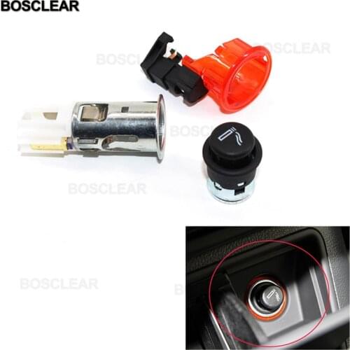 1X Car Cigarette Lighter forV W Amarok Passat Golf MK5 MK6 Polo Touran AUDI A3 Q3 SKODA Octavia Seat Leon Ibiza Toledo 1J0919307