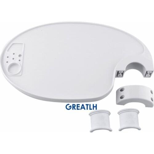 Dental chair accessories Dental tray placed additional units Post Mount Mtility Shelf Tray Auxiliary