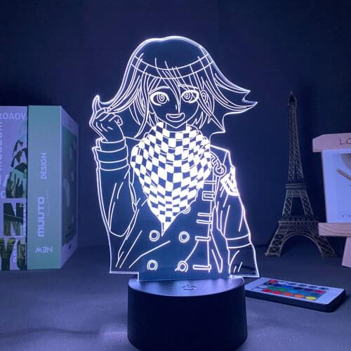 Anime 3D Lamp Kokichi Oma Lamp Danganronpa Led Night Light for Room Decoration Child Gift Acrylic Night Light
