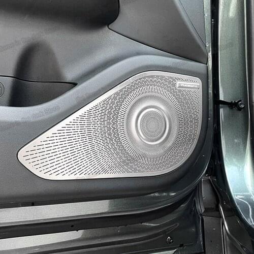 Car Interior Door Sound Speaker Player Cover Panel Trim for Hyundai Tucson 2021 2021 Nx4 Accessories Auto Styling Parts