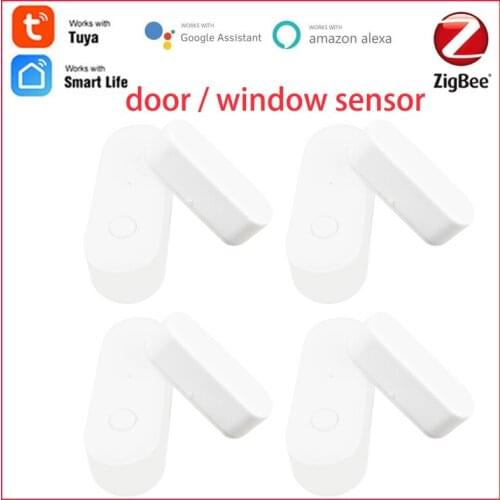 Tuya Wifi Door Sensor Window Sensor Smart Home Automation Security Protection Smartlife APP Alarm Remote Real-Time Push