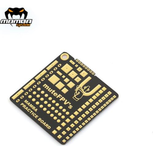Diatone Mamba 2pcs Soldering Practice Board For New pilots improving their Soldering level
