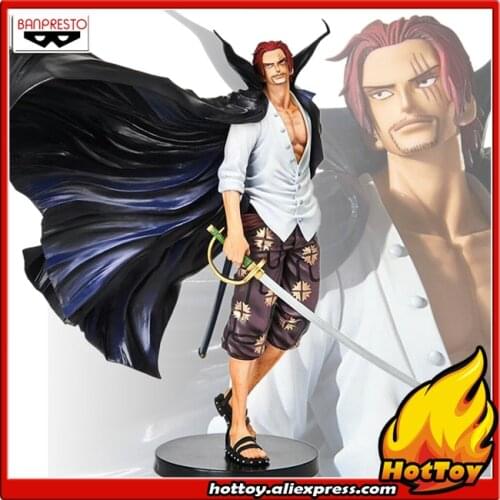 100% Original Banpresto WORLD FIGURE COLOSSEUM BWFC Zoukeiou vol.2 Collection Figure - Shanks from "ONE PIECE"