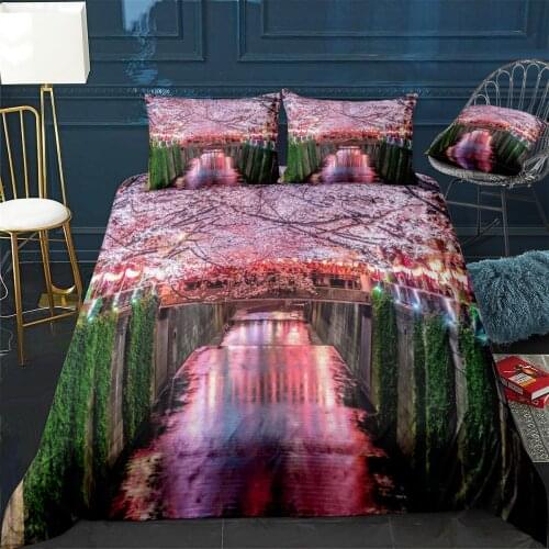 7 Quilt Cover Pillowcase 3Piece Comforter Bedding Set With Pillow Case Single Double Duvet Cover Home Decora