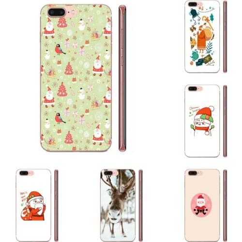 Mobile Cases Christmas Tree Elk Snowman For HTC U11 Life Capa U11 Plus U 11 U12 Life