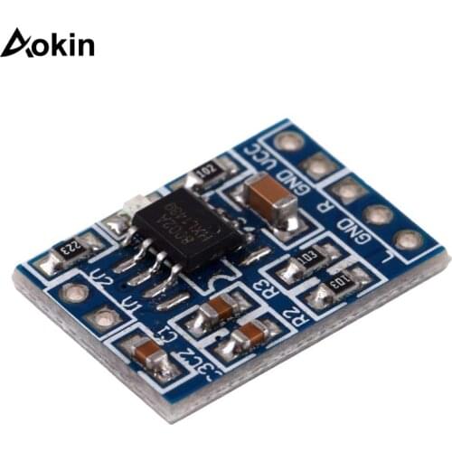 Amplifier Board, HXJ8002 3W Single Channel Mini Audio Voice Power Amplifier Module Replace PAM8403 2.0-5 .5 V