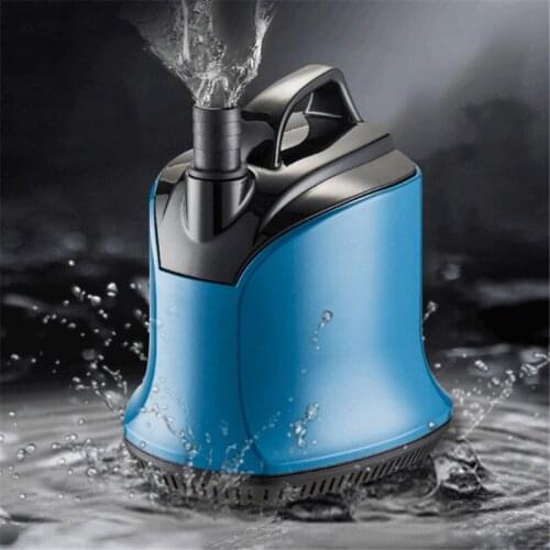 HONGYI Fish tank submersible pump mute bottom suction household pump pump aquarium rockery trickle filter fish tank pump