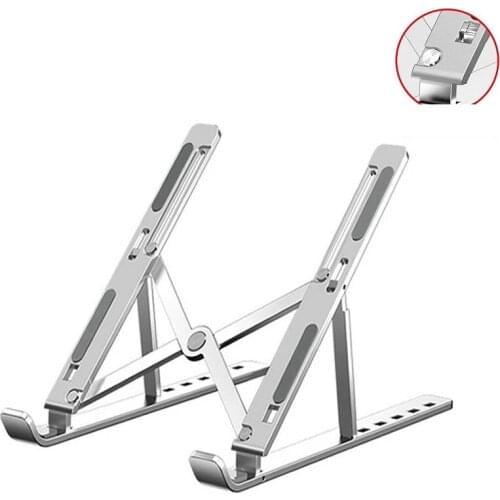 Adjustable Foldable Laptop Stand Non-slip Desktop Laptop Holder Notebook Stand For Notebook Macbook Pro Air iPad Pro DELL