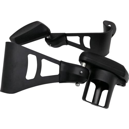 Mactions Rear Adjustable Passenger Arm Rests With Drink Holder For Harley Touring Electra Glides Road Glide Ultra & Tri Glides