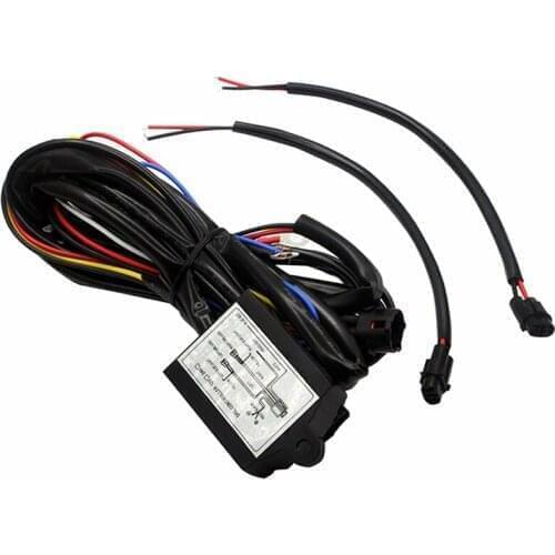SELYNDE Strobe Dimming Function DRL Controller Auto Relay Harness Dimmer On/Off 12-18V Car LED Daytime Running Light