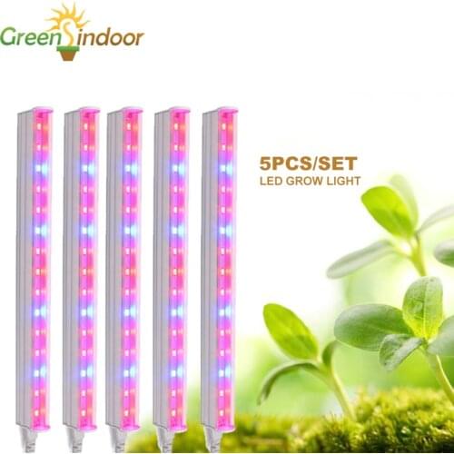T5 Grow Light Strip Phyto Lamp Full Spectrum LED Lamp For Plants Indoor Flowers Growing Flowering Succulent Cactus Growth 30W