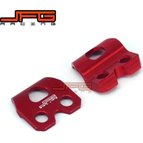 CNC Brake Line Hose Clamps Holder For CR125R 250R CRF250R CRF250X CRF450R CRF450X CRF250L CRF250M Motocross Dirt Bike Enduro