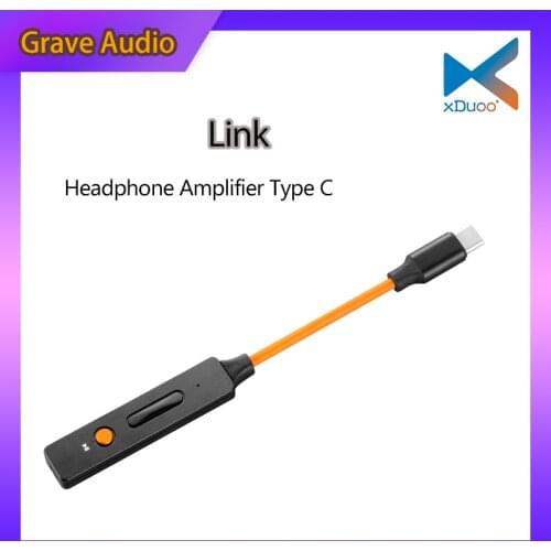 XDUOO Link ESS9118EC DAC Headphone Amplifier Type C Cable support 32Bit/384khz DSD256