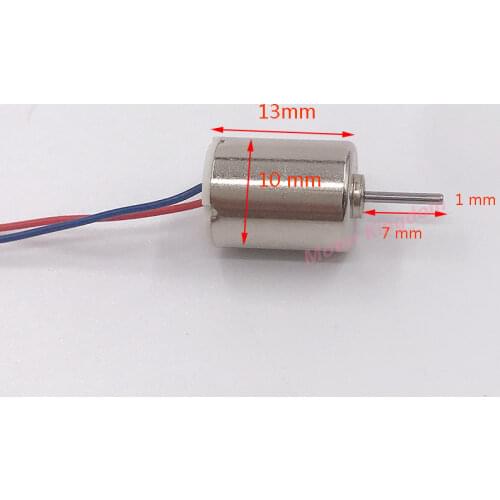 Minebea Small Mini 10MM Square DC Motor 5V 6V High speed Large Torque 6-Pole Rotor electric motor DIY Toy