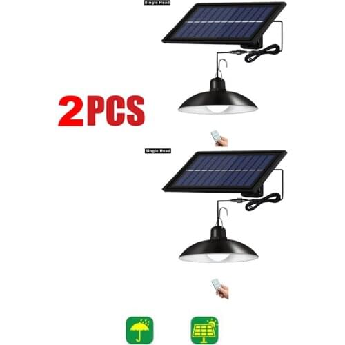 2pcs Retro Lampshade LED Solar Light Outdoors 5V Portable Camping Lamp LED Solar Street Light 15W Plaza Emergency Lamp Waterproo
