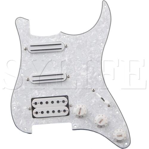 3-ply Loaded Prewired Pickguards with 5-way Pickup Selector Toggle Switch