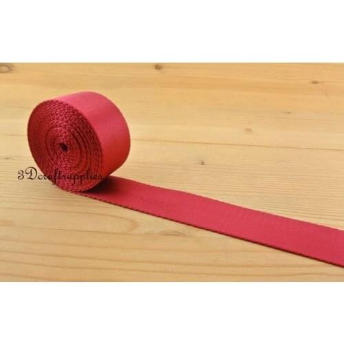 5 yards 1.25 inch(32mm) heavy weight nylon webbing for key fob strap ZD47