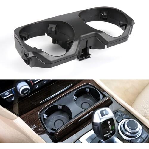 Car Center Console Water Cup Holder Console Dashboard Cup Drink Holder Cover Auto Accessories For BMW F01 F02 7 Series 730i 740i