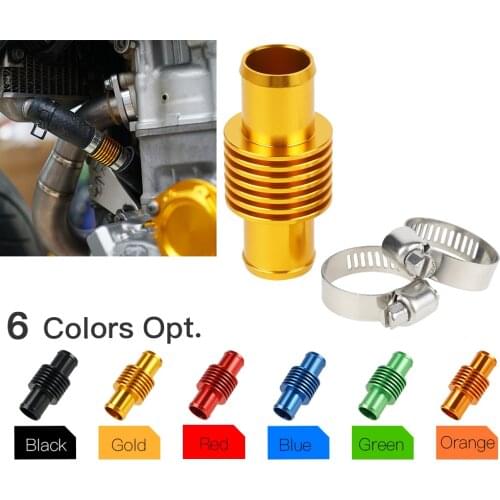 Motorcycle CNC In Line Super Water Cooler For Suzuki 125 - 450 RM RMZ RMX DR DRZ 150 200 250 300 350 400 Universal Accessories