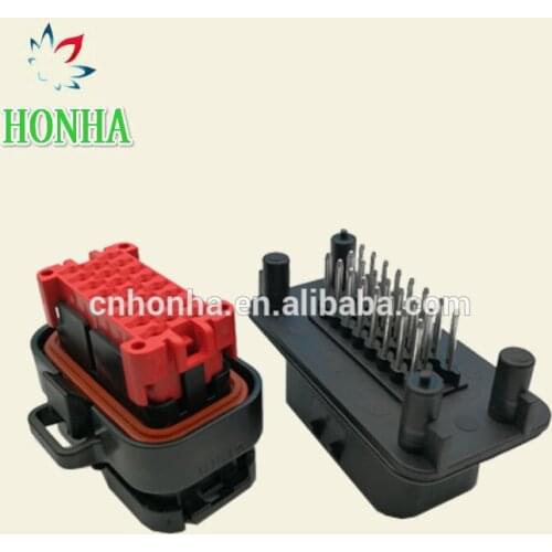 FREE shipping 1/2/5/10 PCS 23 Pin/Way Ampseal Automobile Waterproof ECU Connector For Tyco Amp 770680-1 776228-1