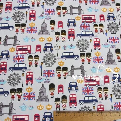 Baby&child 100% Cotton Grey Fabric,DIY Bedding Textile Fabric,Sewing Quilting Fat Quarters Material