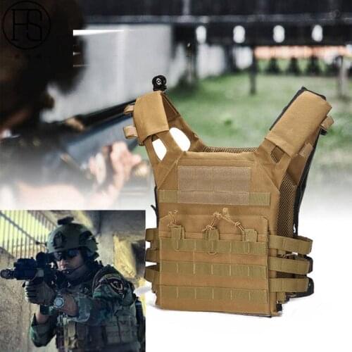 Hot Sale Men Airsoft Sport Paintball Plate Carrier Tactical Vest Military Army Combat Training Vest Hunting Shooting Vest