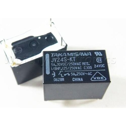 JV24S-KT 5A DC24V 4-pin relay DIP4