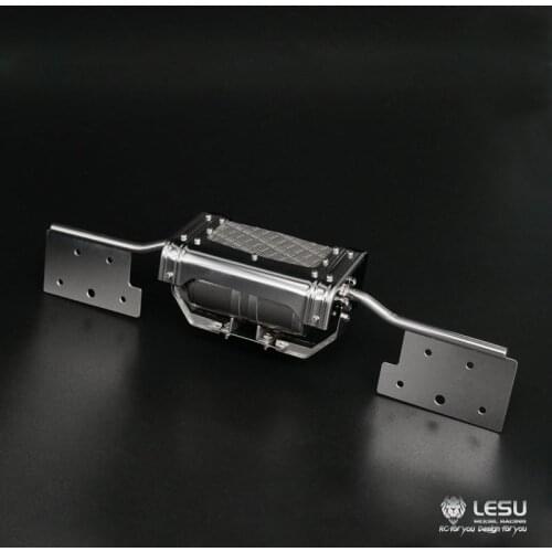 LESU Metal Taillight Rear Beam Gas Tank for 1/14 TAMIYA DIY Car Model Scania R470 R620 R730 RC Tractor Truck Benz 3363 1851