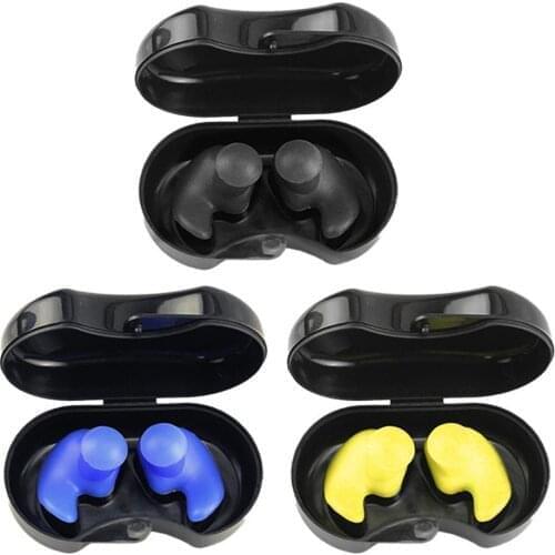 Soft Earplugs Swimming Earplugs Silicone Ear Plugs Waterproof Earplug Sport Plugs For Diving Water Sports Showering Bathing