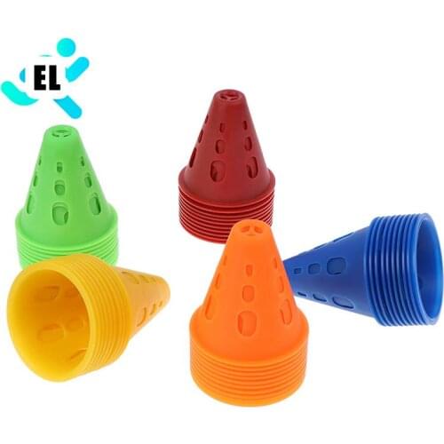 Cone Stadium Marking Soccer Trainning Agility training Marker Free Slalom Skate Pile Cup Football Training Equipment