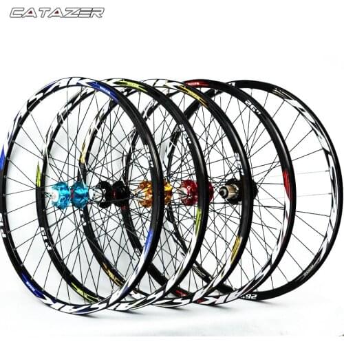 26/27.5/29inch Mountain Bicycle Wheels Front 2 Rear 4 Bearing Japan Hub Smooth Wheel Rim Disc Brake MTB Aluminum Alloy Wheel