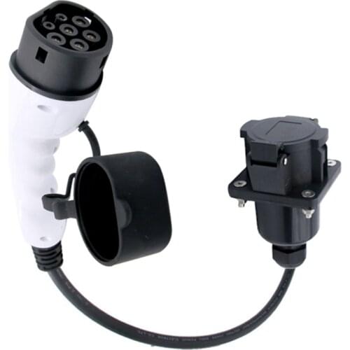 EV adapter Type 2 EV plug to Type 1 ev socket