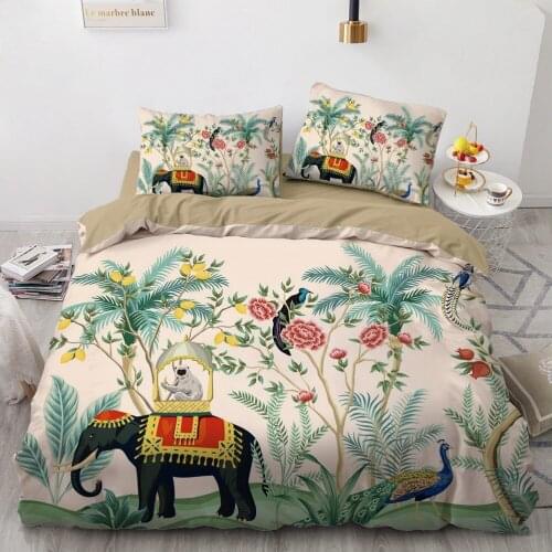 Luxury 3D Design Custom Quilt Cover Set Comforter Duvet Cover Bedding Set Double King Queen Double Single Size Home Textile