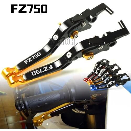 Motorbike Fold For Yamaha FZ750 1985 1986 1988 FZ 750 Motorcycle CNC Aluminum Brake Clutch Levers Adjustable Folding Extendable