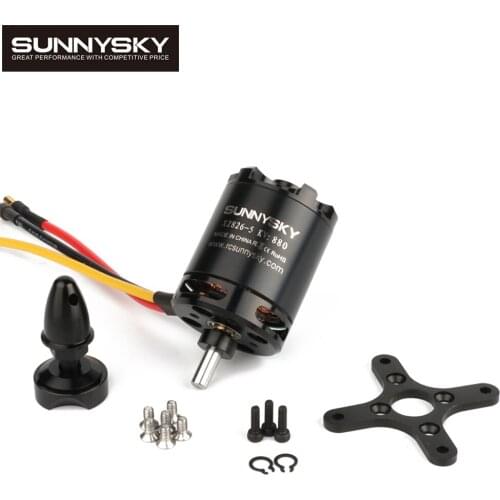 SunnySky X2826 550KV 740KV 880KV 1080KV Outrunner External Brushless Motor for RC Helicopter Drone UAV RC FPV Frame Quadcopter