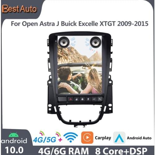 Sinosmart 9.7‘’ Tesla Style Vertical HD screen Android 8.1 Car Navigation GPS Radio for Buick ASTRA J Excelle XT/GT 2006-2016