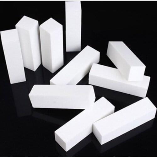 1/5pcs Durable Sponge Nail File White Sanding Buffer Block Acrylic Block Polish Pedicure Manicure Nail Art Tool Useful 2021