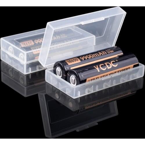 2pcs High Quality 18650 AA AAA Battery Holder Hard Plastic Case Battery Storage Box For 2/4x 18650 4x AA 4x AAA Batteries