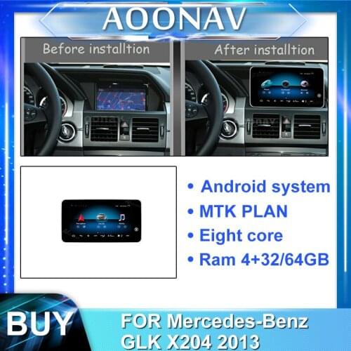 2din android car radio for-Mercedes-Benz GLK X204 2013 car autoradio stereo multimedia player touch screen GPS navigation