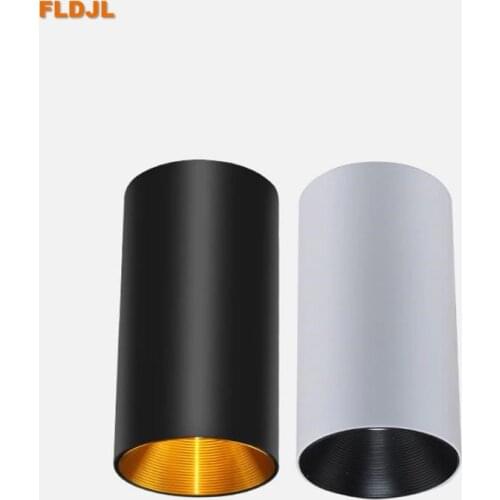 Dimmable high brightness Cree LED COB ceiling spotlight 7W 9W 12W long surface mount downlight indoor lighting kitchen bedroom