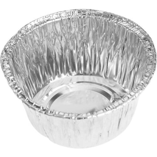 Egg Tart Mold Disposable Aluminum Foil Baking Cookie Muffin Cupcake Egg Tart Mold Round 150pcs